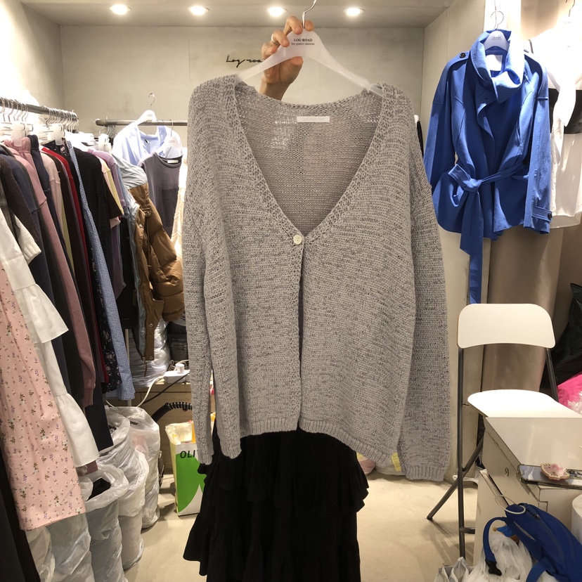 LOGROAD東大門代購女裝新品人氣熱賣職業休閑時尚真品針織衫LOG ROAD針織衫圖色2