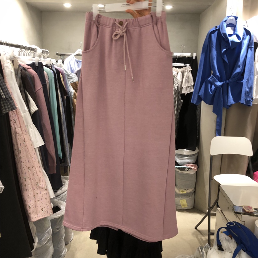 LOGROAD東大門代購女士新款推薦26春夏人氣休閑真品熱賣長裙LOG ROAD長裙圖色1