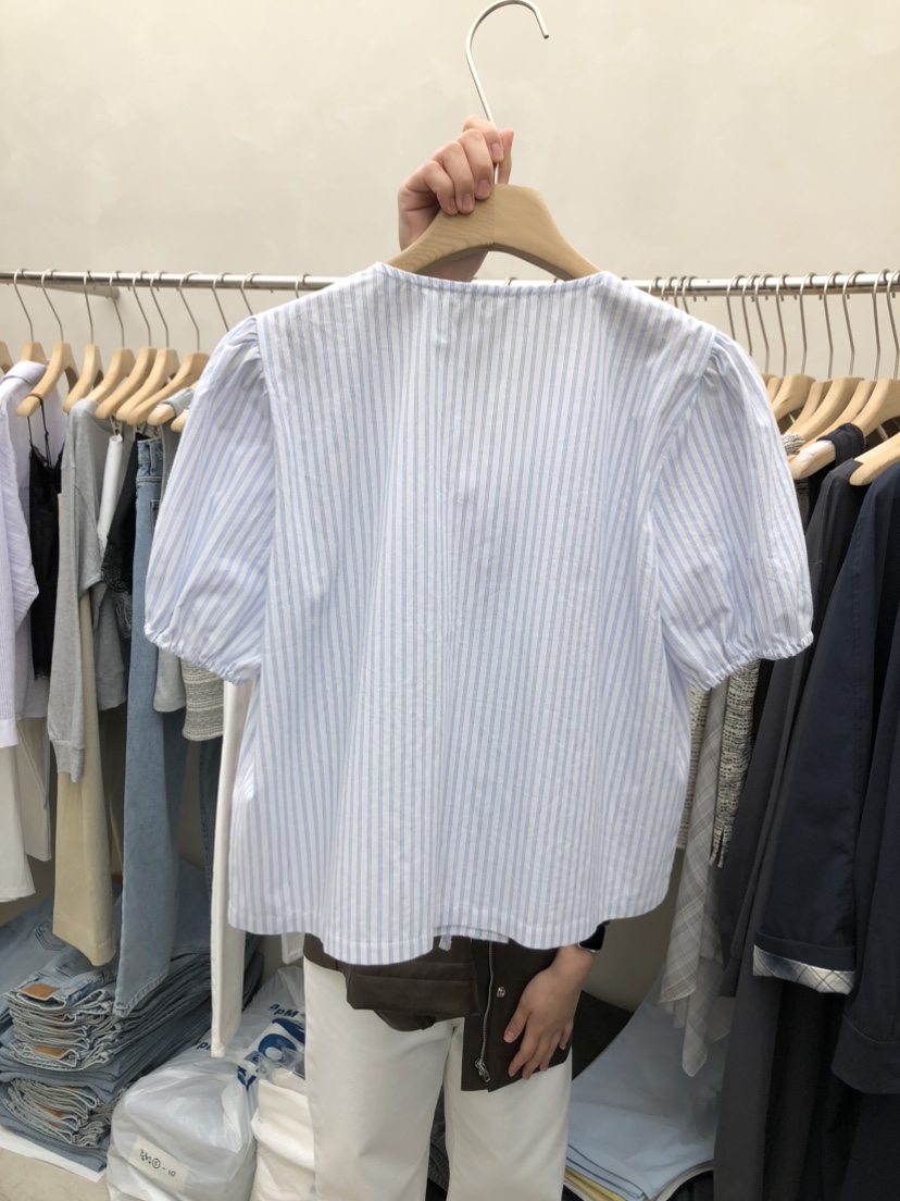 MURR韓國直郵女裝新品時尚26春夏人氣真品推薦襯衫蕾絲衫MURR襯衫/蕾絲衫