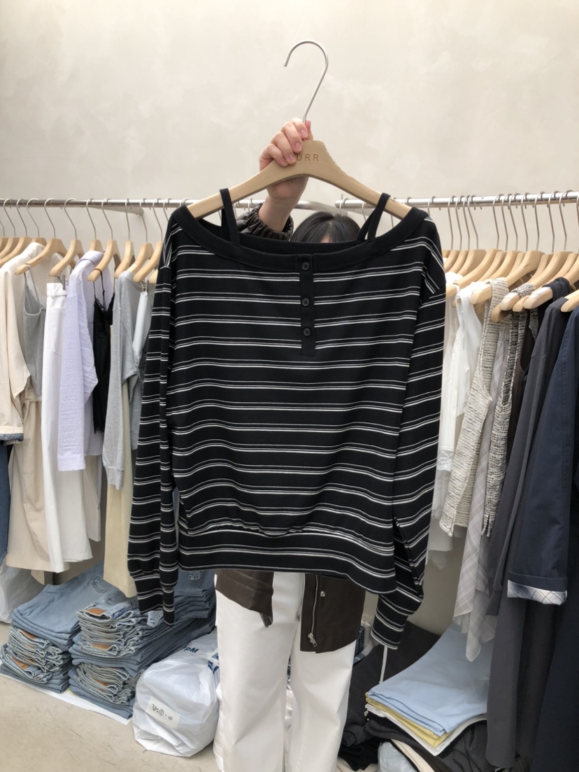 MURR東大門實拍女裝新款熱賣推薦時尚職業26春夏休閑衛衣MURR衛衣圖色1