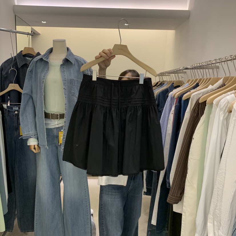 PHILO東大門實拍女裝新款推薦26春夏時尚熱賣人氣休閑短裙PHILO短裙圖色2