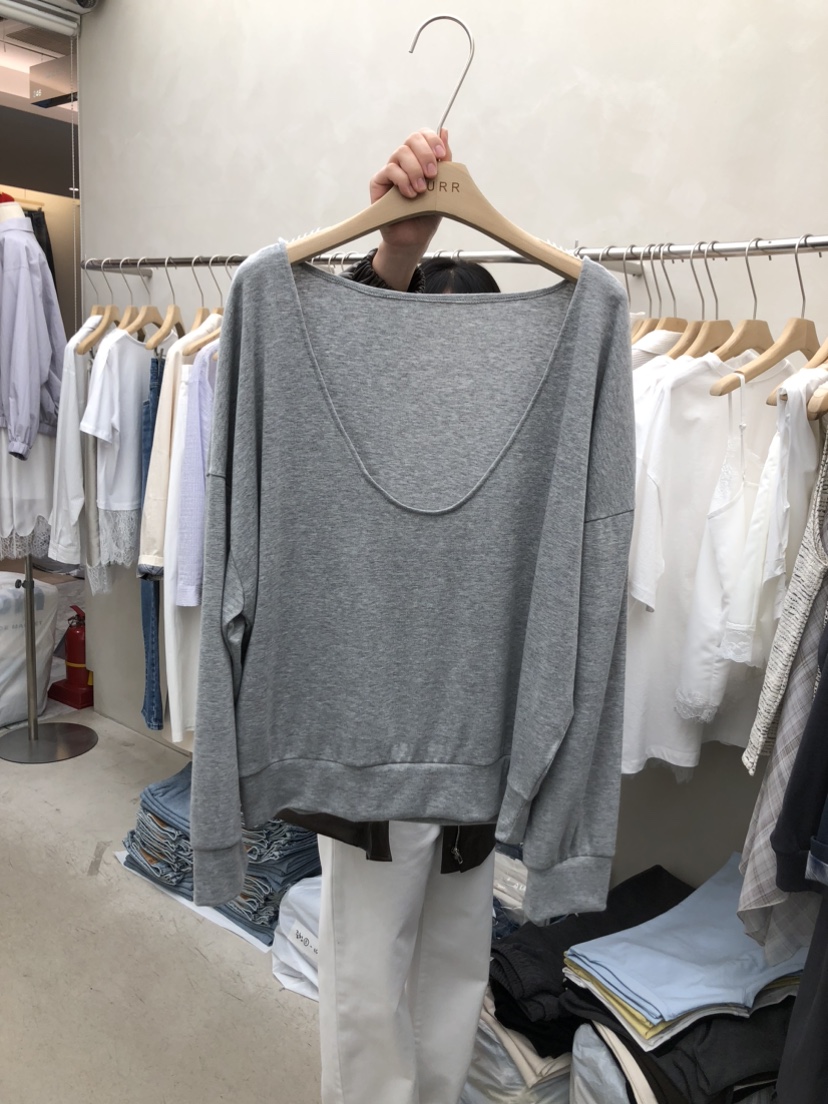 MURR東大門直郵女裝新款職業時尚熱賣人氣休閑真品長袖T恤MURR長袖T恤圖色1