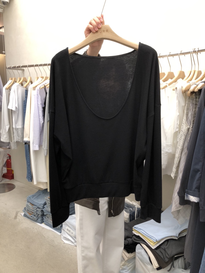 MURR東大門直郵女裝新款職業時尚熱賣人氣休閑真品長袖T恤MURR長袖T恤圖色3