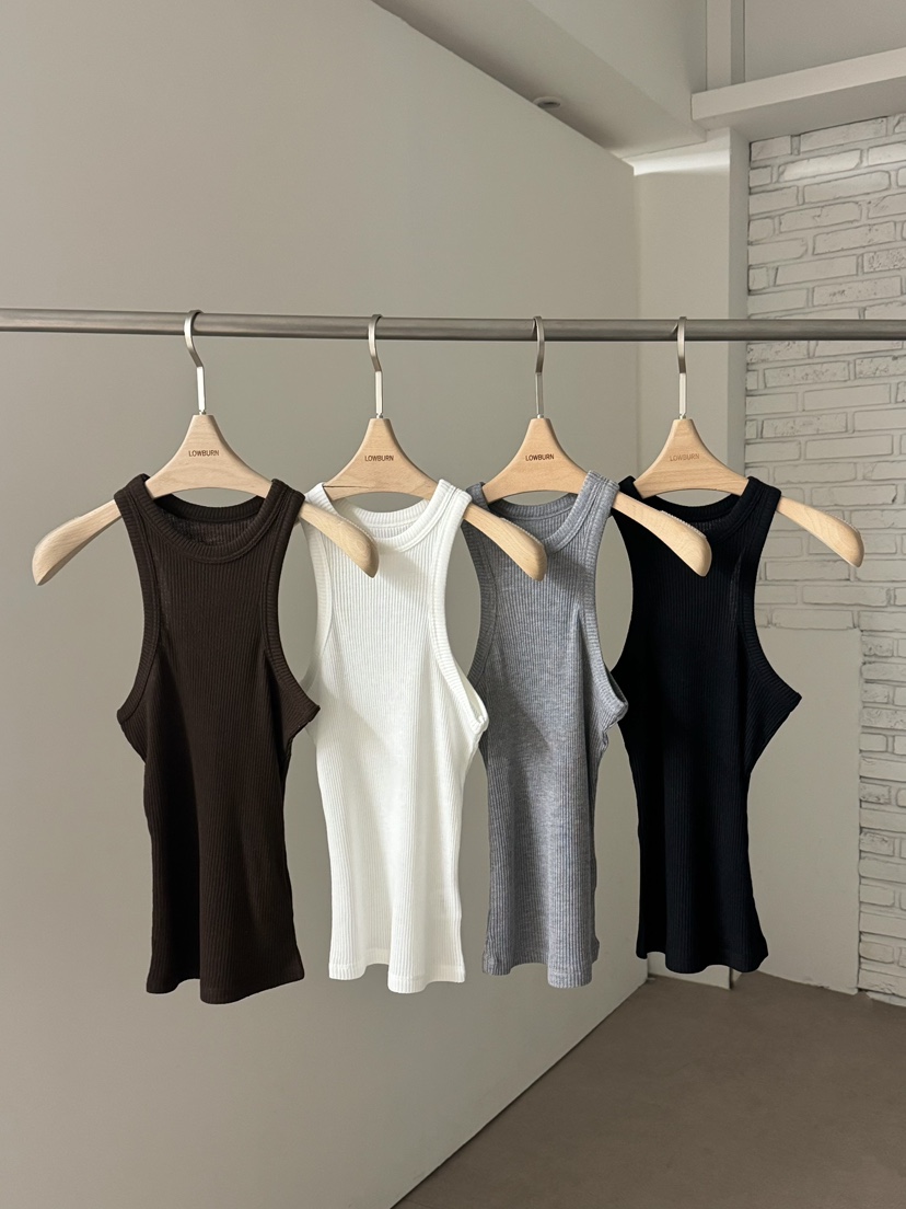 LOWBURN東大門實拍女士新品人氣推薦時尚真品吊帶背心羊毛LOWBURN吊帶/背心