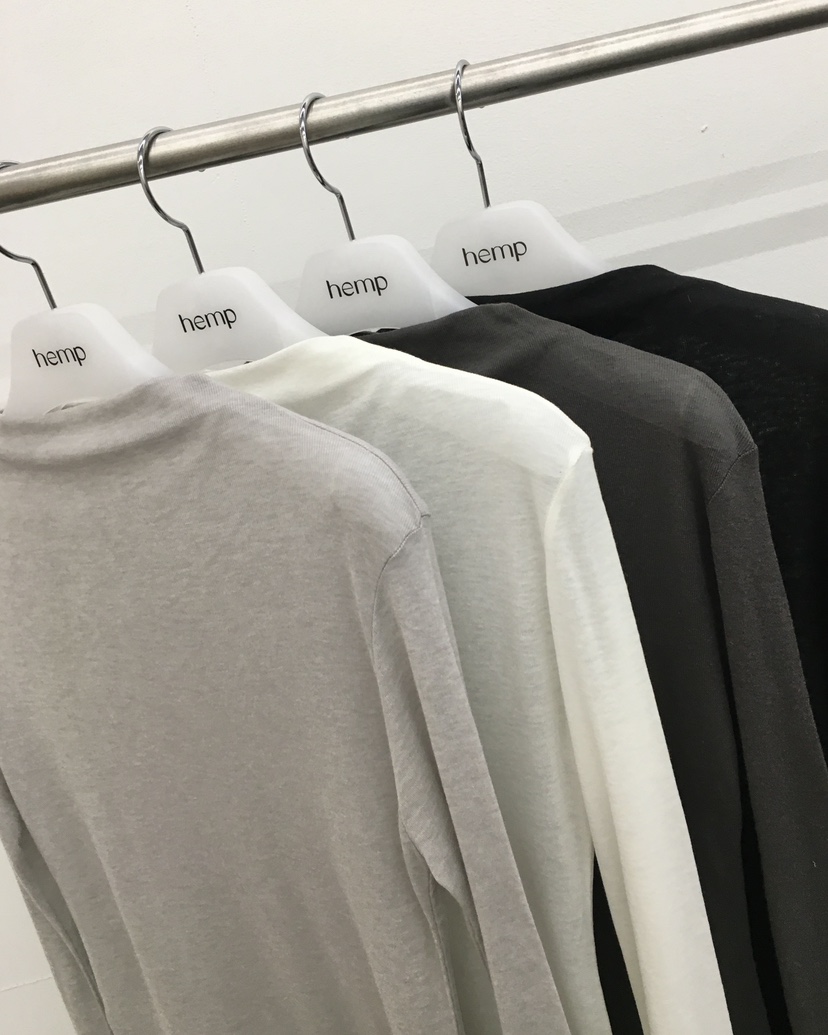 HEMP-P韓國直郵女士新品職業熱賣時尚休閑人氣真品長袖T恤hemp長袖T恤