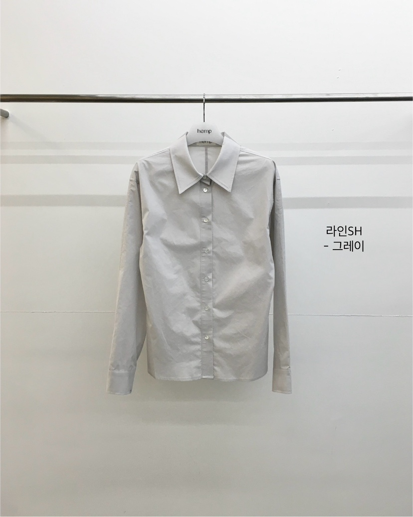 HEMP-P東大門代購女裝新款26春夏推薦熱賣真品襯衫蕾絲衫hemp襯衫/蕾絲衫圖色1