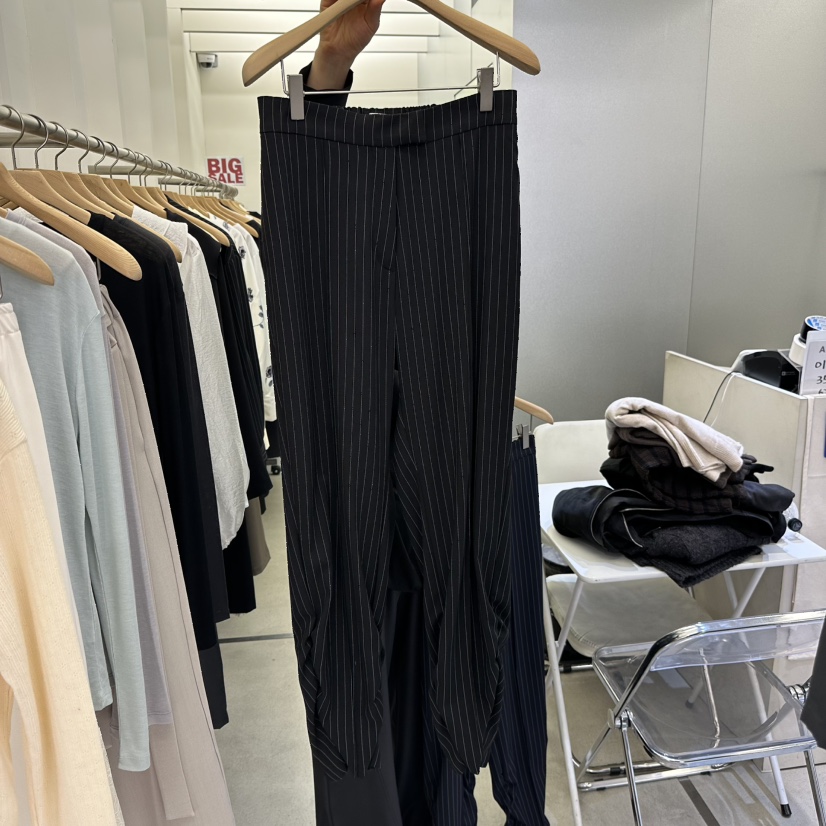 AMON韓國直郵女士新品推薦人氣職業真品26春夏熱賣休閑褲AMON休閑褲圖色3黑色