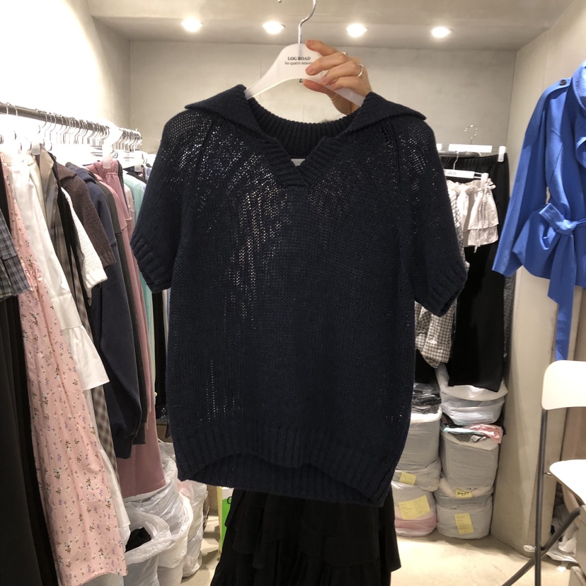 LOGROAD東大門實拍女士新款職業時尚熱賣人氣26春夏休閑T恤LOG ROADT恤圖色3