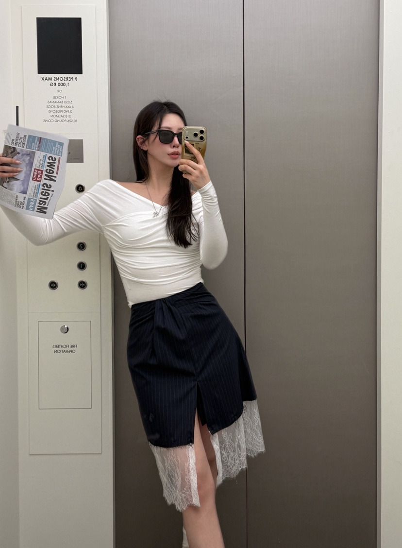 81 MARKET-L東大門直郵女裝新款時尚真品休閑半身裙中短裙81 MARKET-L半身裙/中短裙