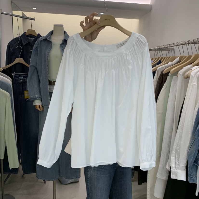 PHILO東大門實拍女裝新品時尚休閑職業推薦26春夏襯衫蕾絲衫PHILO襯衫/蕾絲衫圖色2