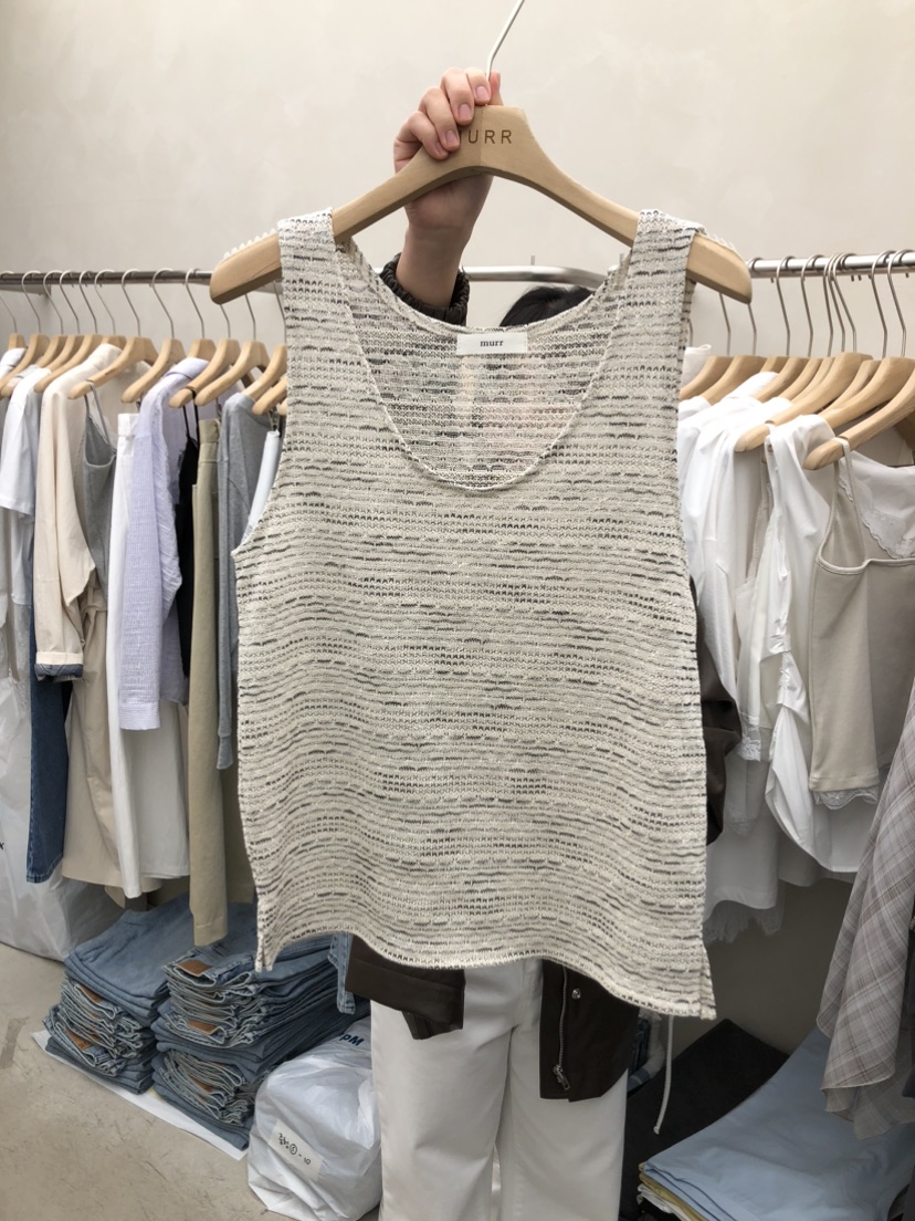 MURR東大門實拍女裝新品職業熱賣人氣26春夏推薦吊帶背心MURR吊帶/背心圖色1