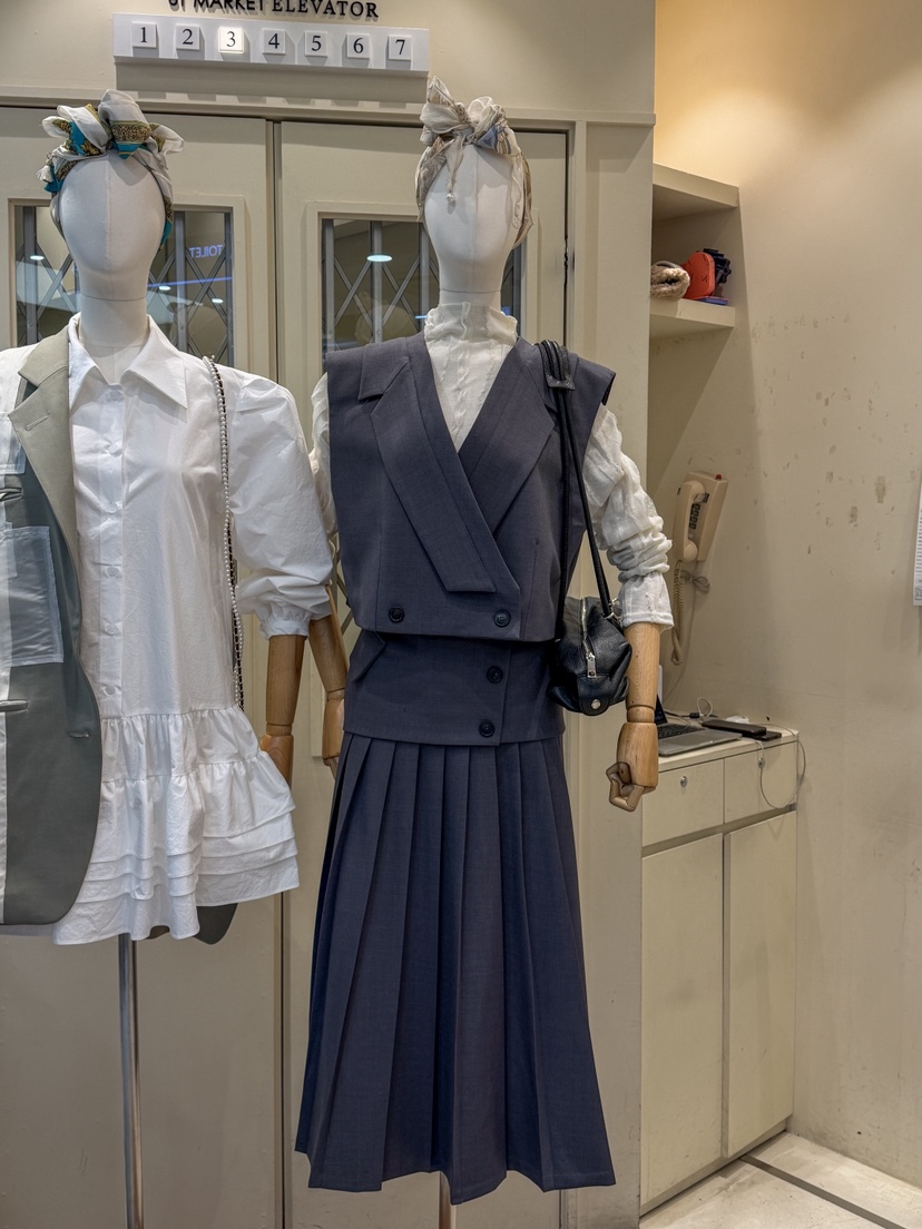 81 MARKET-L東大門代購女士新款真品時尚人氣半身裙中短裙81 MARKET-L半身裙/中短裙