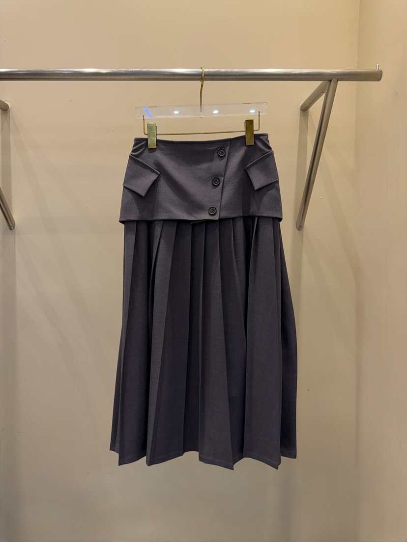 81 MARKET-L東大門代購女士新款真品時尚人氣半身裙中短裙81 MARKET-L半身裙/中短裙圖色1墨色