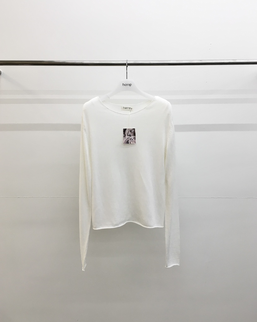 HEMP-P韓國代購女裝新款休閑人氣熱賣推薦針織衫莫代爾船領hemp針織衫圖色2