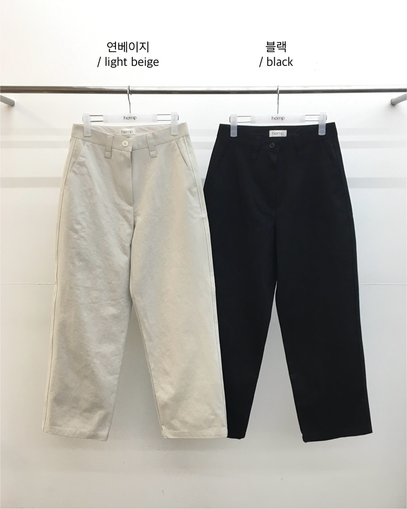 HEMP-P東大門實拍女士新品26春夏推薦職業熱賣休閑休閑褲hemp休閑褲