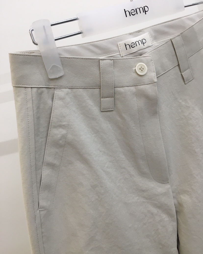 HEMP-P東大門實拍女士新品26春夏推薦職業熱賣休閑休閑褲hemp休閑褲