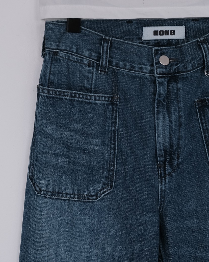 HONG-P東大門直郵女裝新品熱賣26春夏職業時尚推薦牛仔褲HONG-P牛仔褲