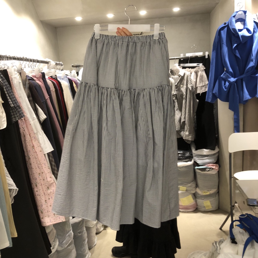 LOGROAD東大門實拍女士新款26春夏熱賣休閑真品推薦時尚長裙LOG ROAD長裙