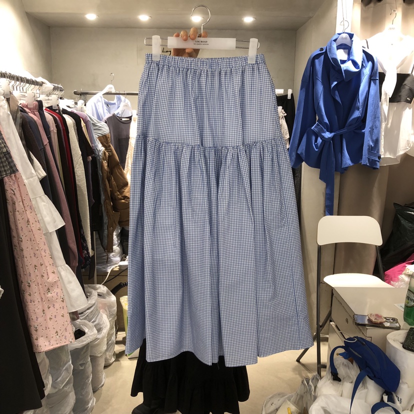 LOGROAD東大門實拍女士新款26春夏熱賣休閑真品推薦時尚長裙LOG ROAD長裙圖色2