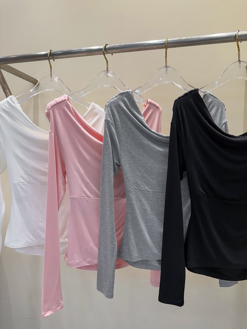 81 MARKET-L東大門實拍女士新品時尚職業休閑人氣長袖T恤81 MARKET-L長袖T恤