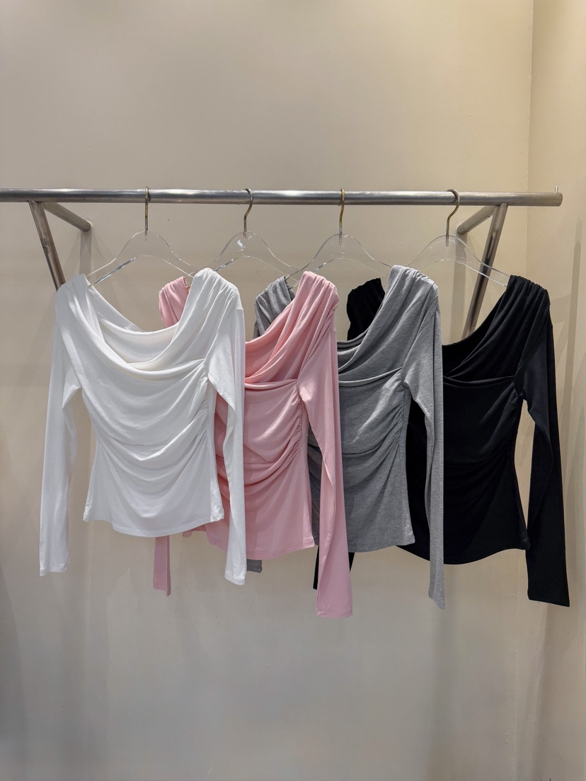 81 MARKET-L東大門實拍女士新品時尚職業休閑人氣長袖T恤81 MARKET-L長袖T恤