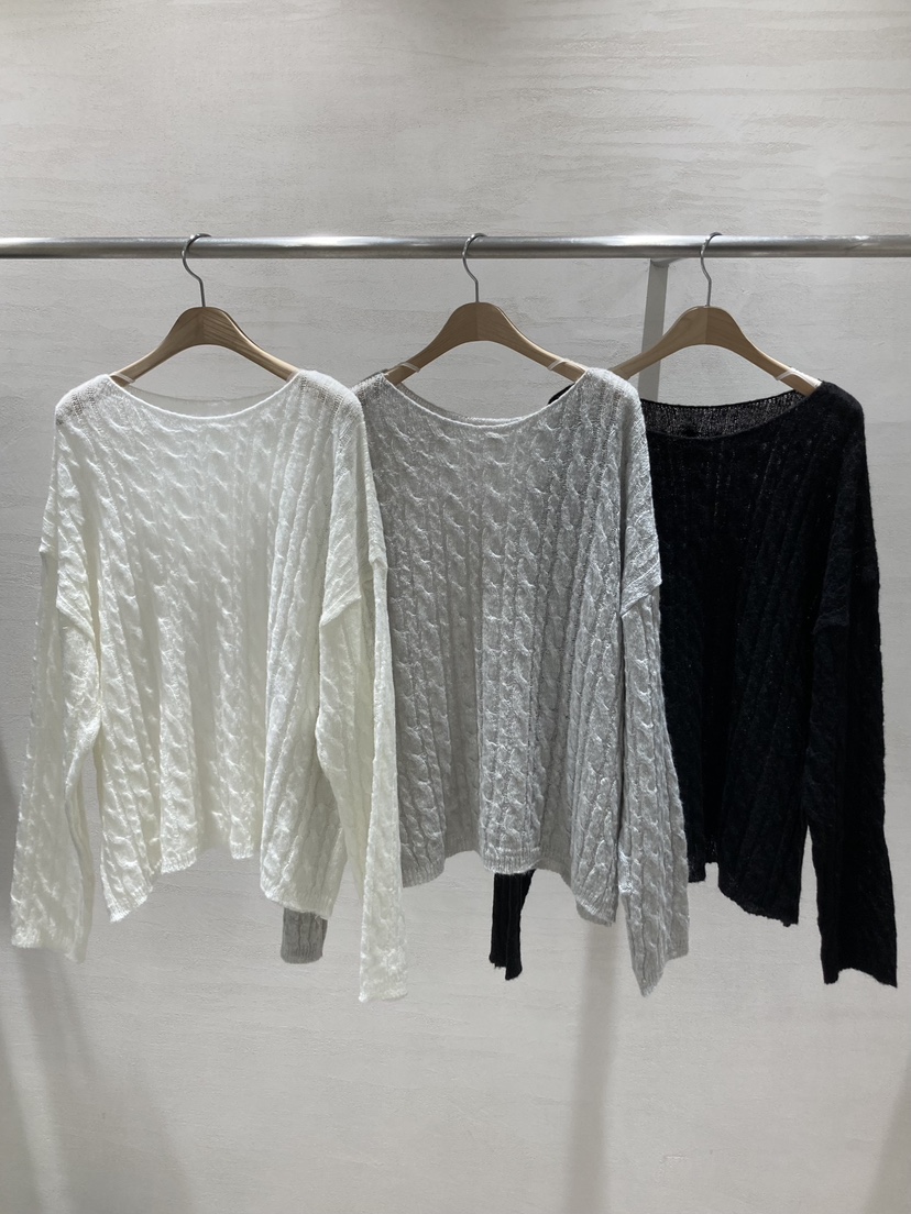 ROUGH東大門代購女裝新款時尚推薦熱賣職業26春夏針織衫船領ROUGH針織衫