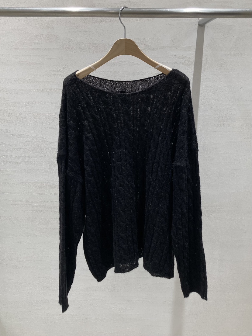 ROUGH東大門代購女裝新款時尚推薦熱賣職業26春夏針織衫船領ROUGH針織衫圖色2