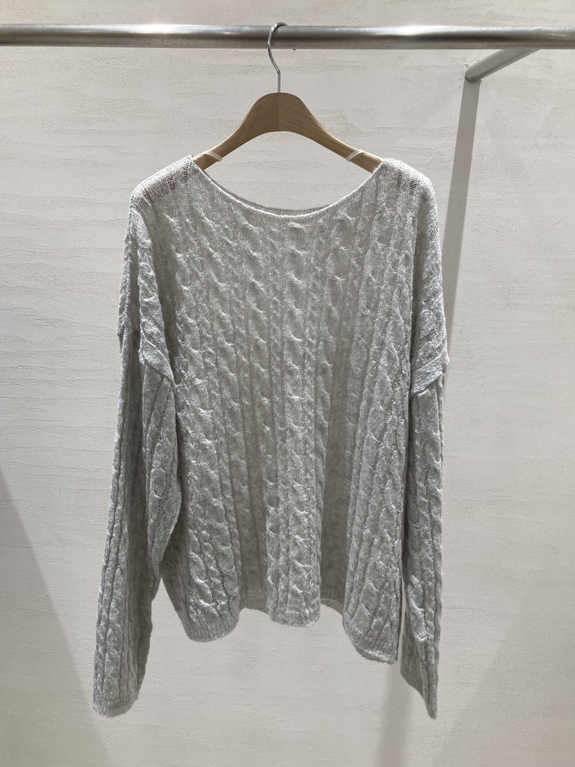 ROUGH東大門代購女裝新款時尚推薦熱賣職業26春夏針織衫船領ROUGH針織衫圖色3