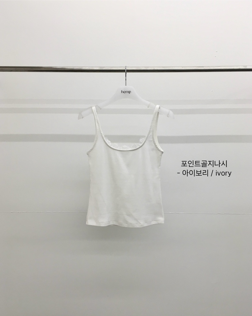 HEMP-P東大門直郵女士新品26春夏人氣時尚熱賣休閑吊帶背心hemp吊帶/背心圖色1