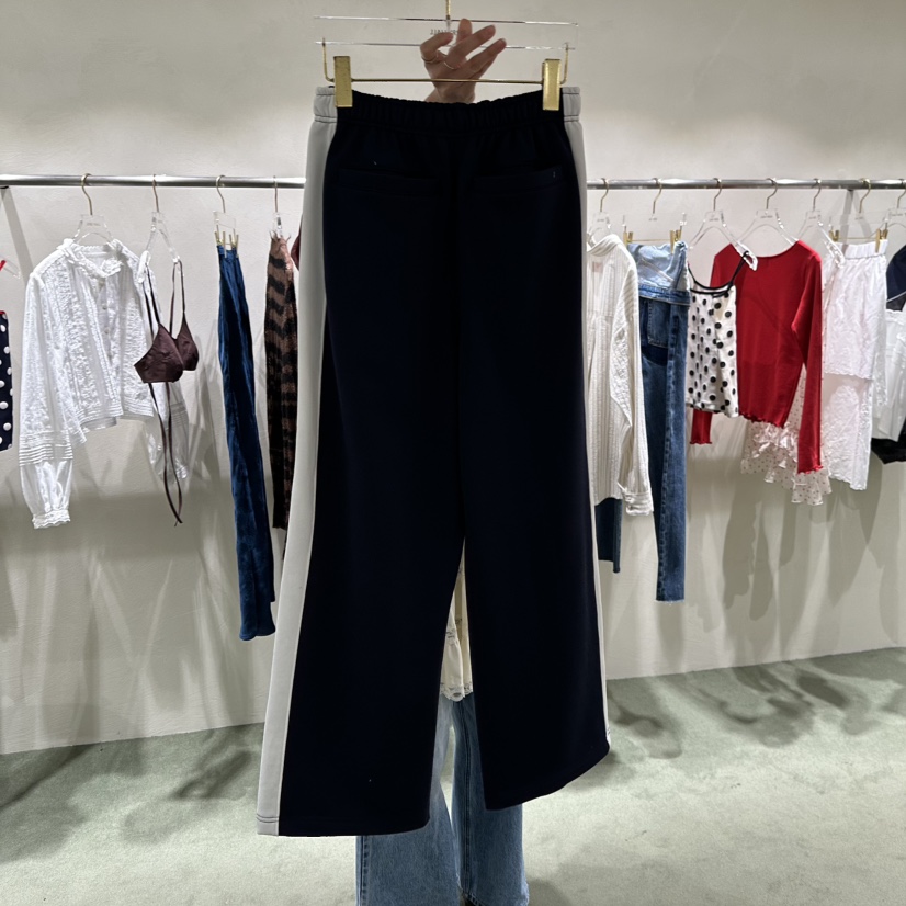 JERRY HALL-P東大門直郵女裝新款真品職業推薦休閑褲條紋JERRY HALL休閑褲