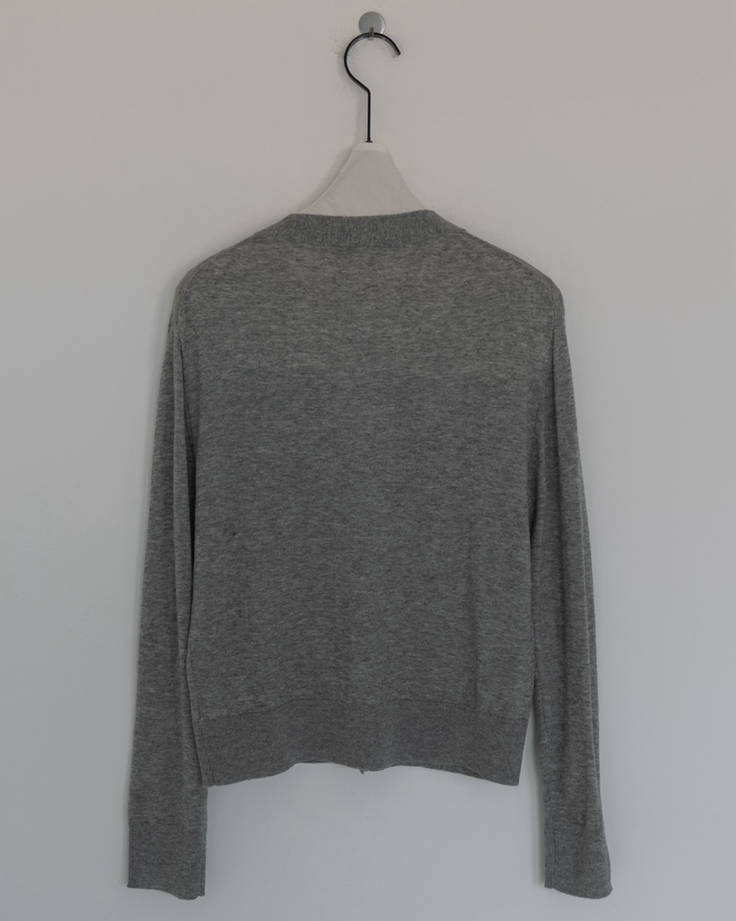 HONG-P東大門實拍女士新品熱賣26春夏時尚針織衫口袋紐扣HONG-P針織衫