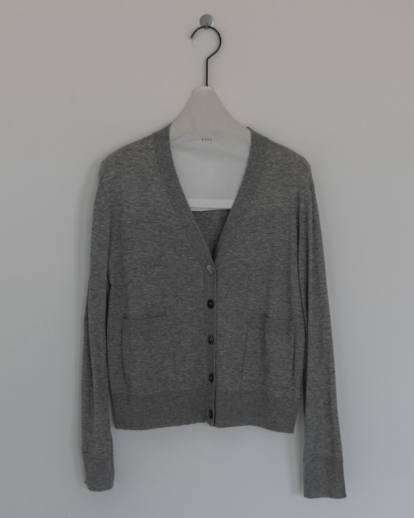 HONG-P東大門實拍女士新品熱賣26春夏時尚針織衫口袋紐扣HONG-P針織衫圖色1