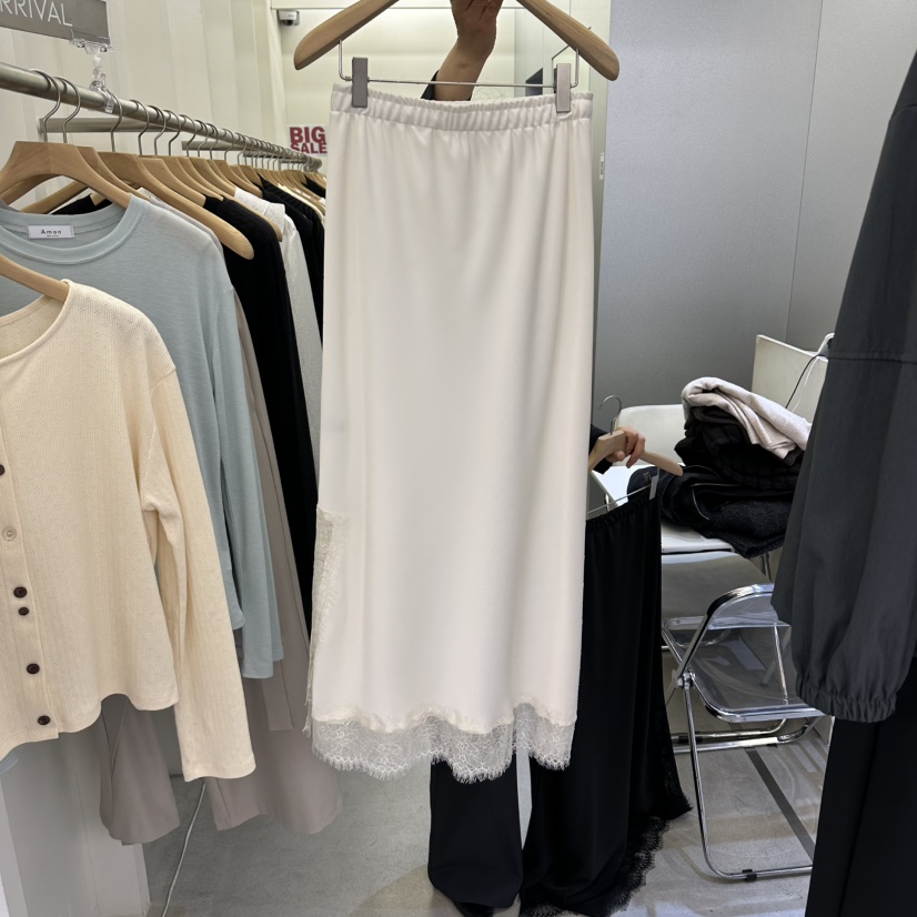 AMON東大門代購女士新款真品時尚職業26春夏休閑人氣長裙AMON長裙