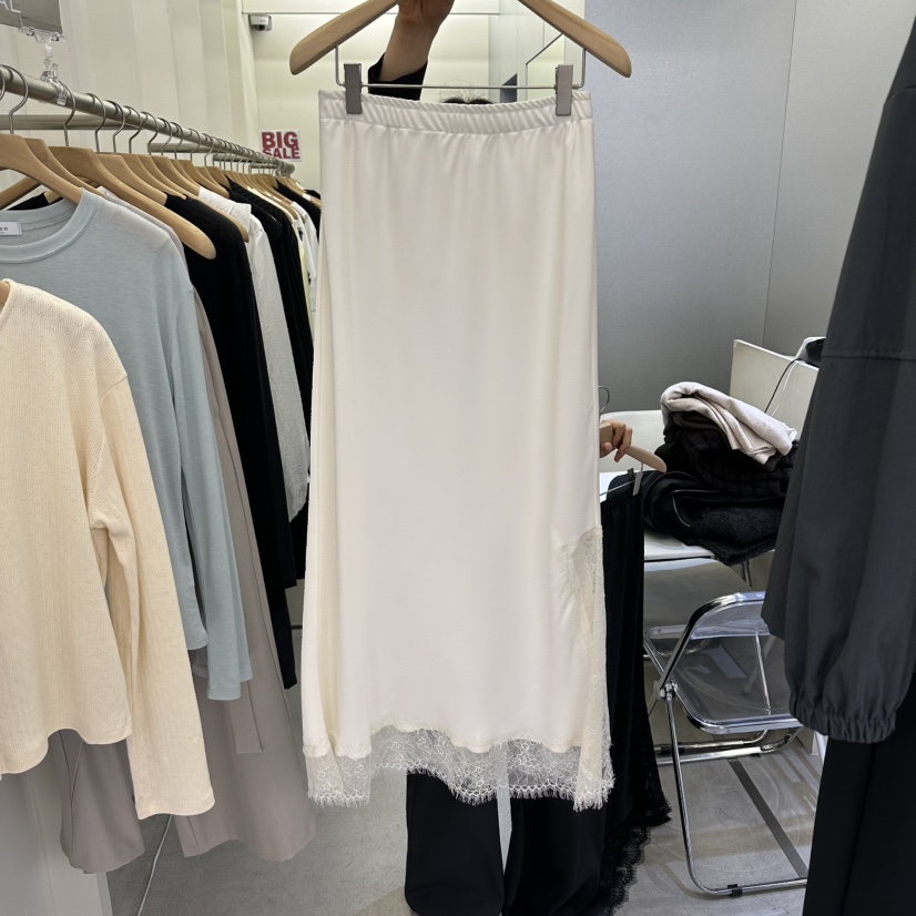 AMON東大門代購女士新款真品時尚職業26春夏休閑人氣長裙AMON長裙圖色1