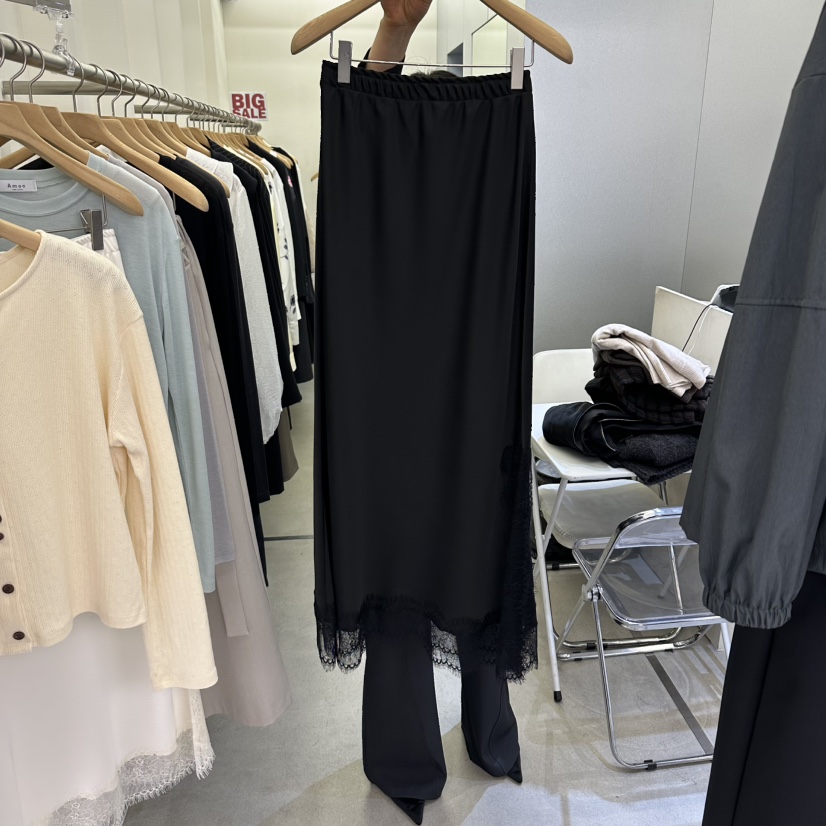 AMON東大門代購女士新款真品時尚職業26春夏休閑人氣長裙AMON長裙圖色2