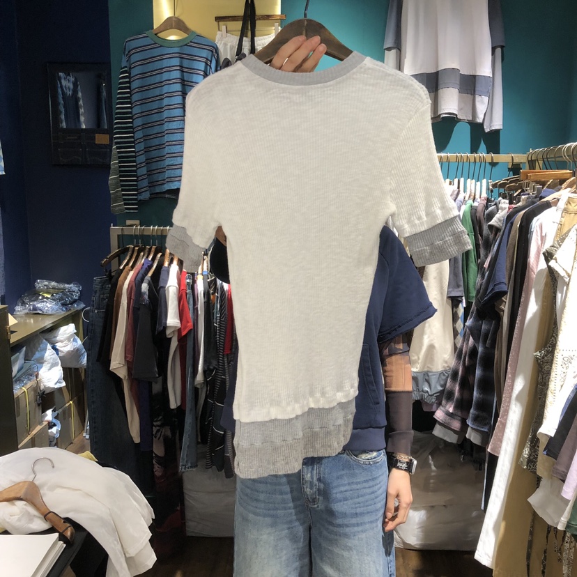 MERCI LINDA韓國直郵女裝新品熱賣真品職業時尚26春夏T恤MERCI LINDAT恤