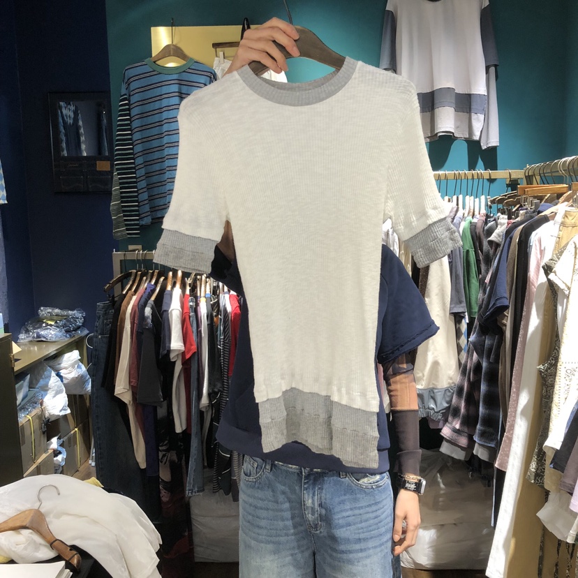 MERCI LINDA韓國直郵女裝新品熱賣真品職業時尚26春夏T恤MERCI LINDAT恤圖色1