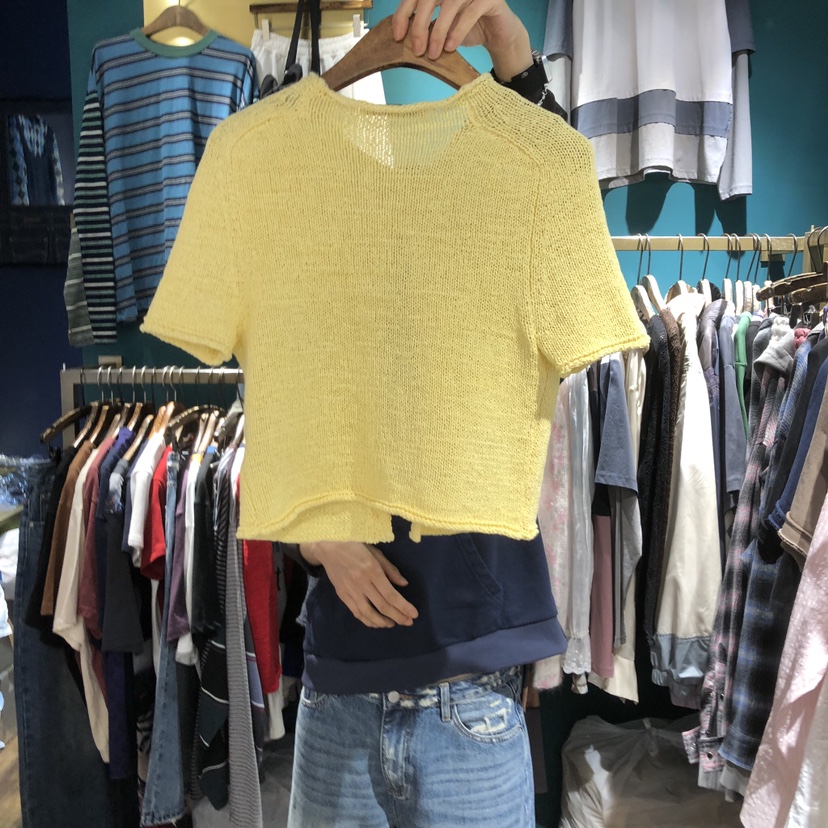 MERCI LINDA東大門代購女裝新品熱賣針織衫不含內搭棉質MERCI LINDA針織衫