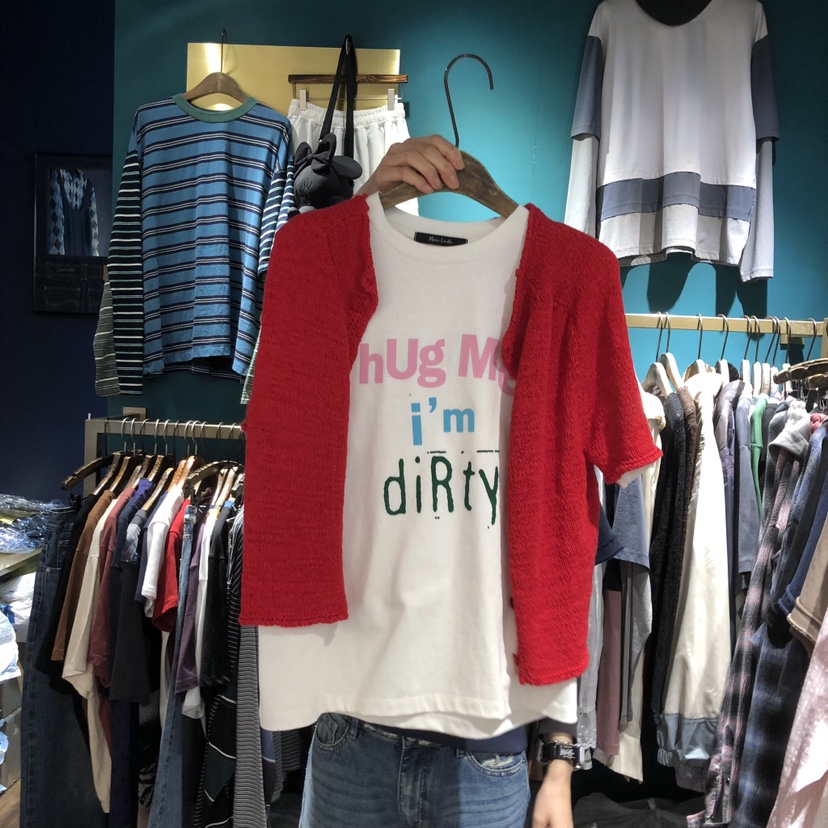 MERCI LINDA東大門代購女裝新品熱賣針織衫不含內搭棉質MERCI LINDA針織衫圖色2