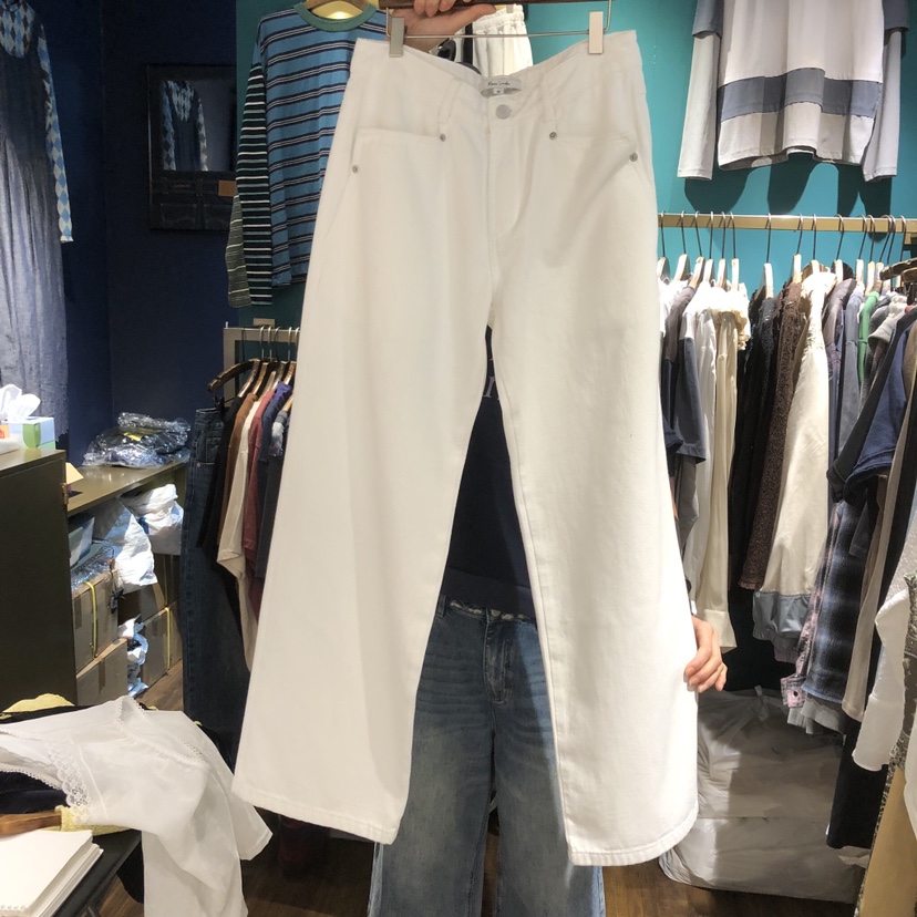 MERCI LINDA韓國直郵女士新款熱賣真品人氣推薦休閑褲棉MERCI LINDA休閑褲圖色1