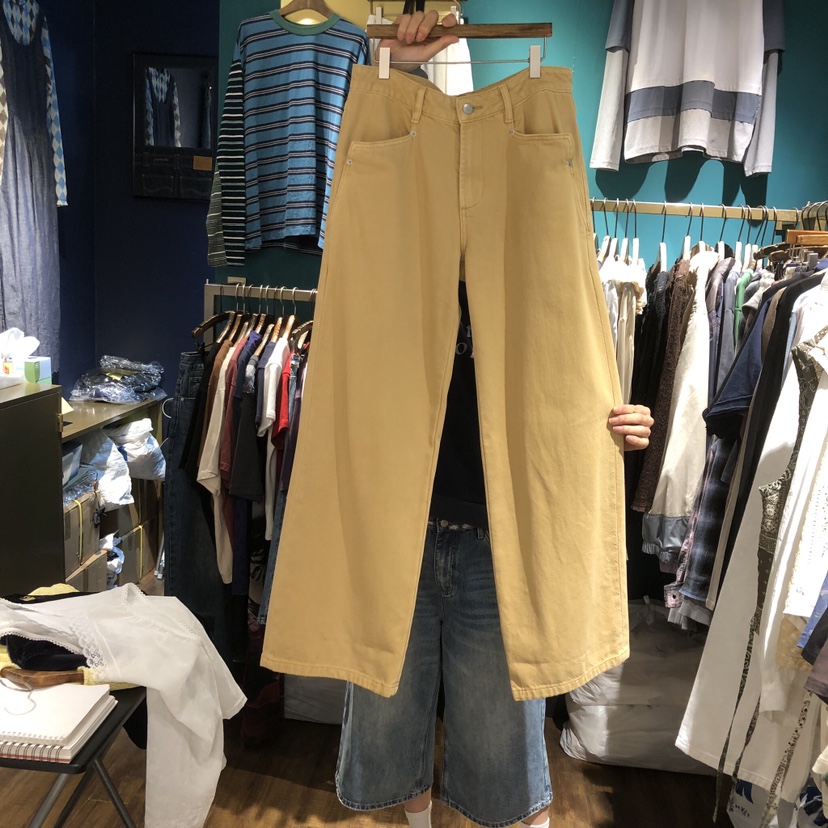 MERCI LINDA韓國直郵女士新款熱賣真品人氣推薦休閑褲棉MERCI LINDA休閑褲圖色2