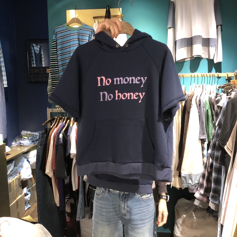 MERCI LINDA韓國代購女士新款時尚真品人氣推薦T恤連帽衫MERCI LINDAT恤圖色2