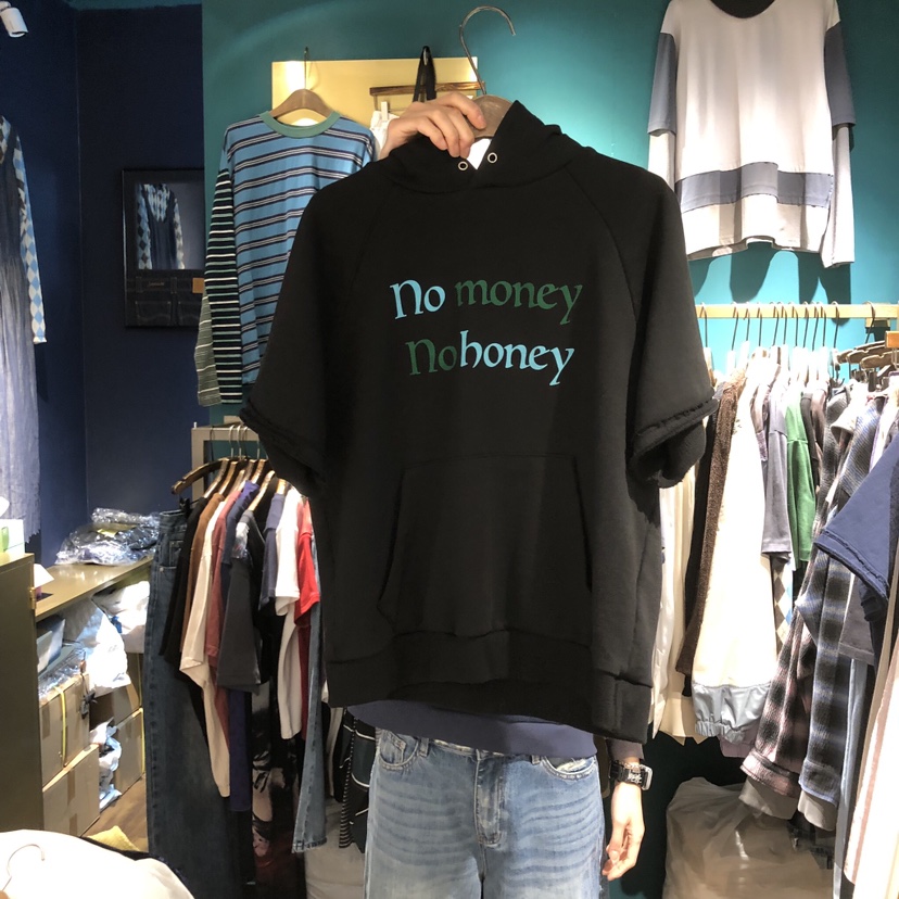 MERCI LINDA韓國代購女士新款時尚真品人氣推薦T恤連帽衫MERCI LINDAT恤圖色3