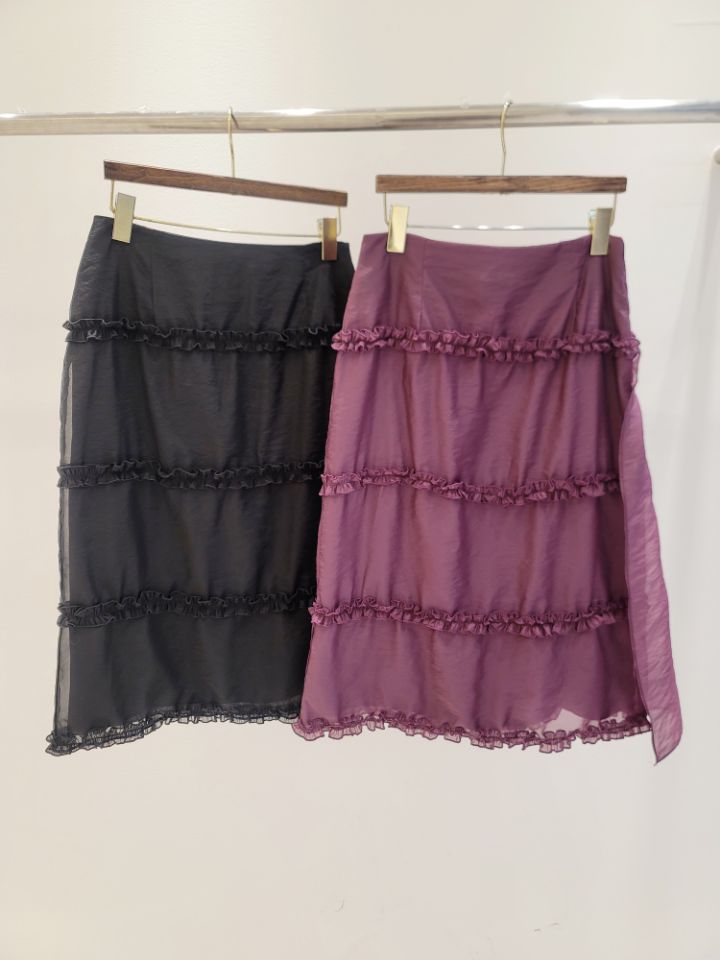 CATS東大門直郵女裝新款26春夏人氣休閑真品半身裙中短裙CAT.S半身裙/中短裙圖色3左一色