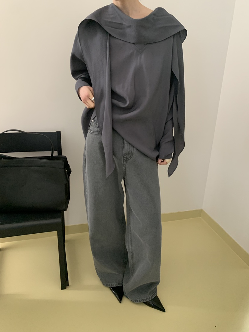 MOVENNE東大門實拍女裝新款26春夏職業休閑人氣襯衫蕾絲衫MOVENNE襯衫/蕾絲衫