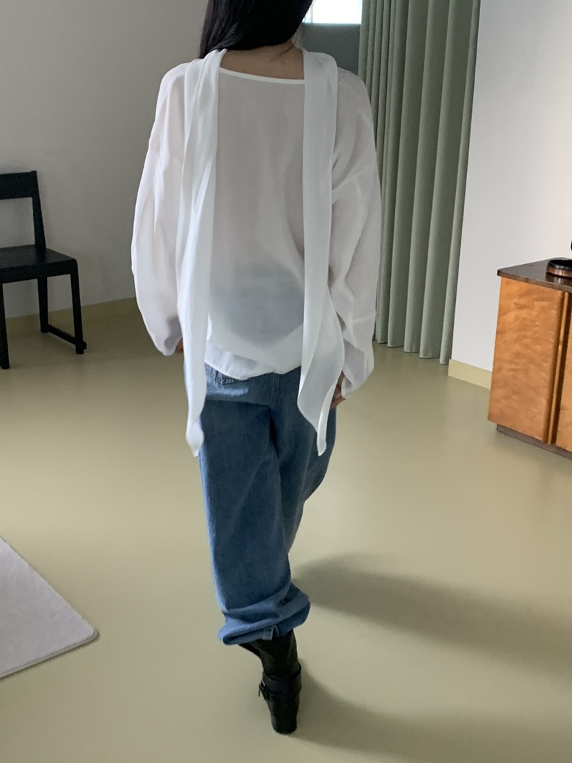 MOVENNE東大門實拍女裝新款26春夏職業休閑人氣襯衫蕾絲衫MOVENNE襯衫/蕾絲衫