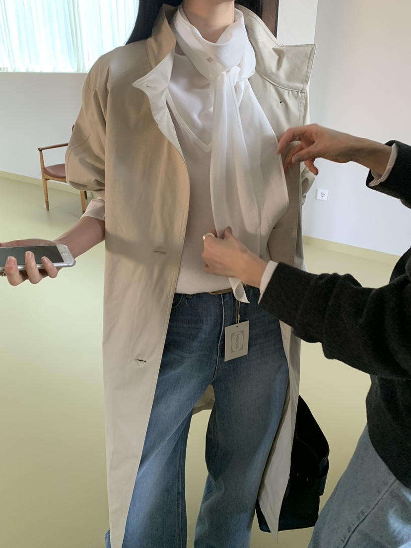 MOVENNE東大門實拍女裝新款26春夏職業休閑人氣襯衫蕾絲衫MOVENNE襯衫/蕾絲衫