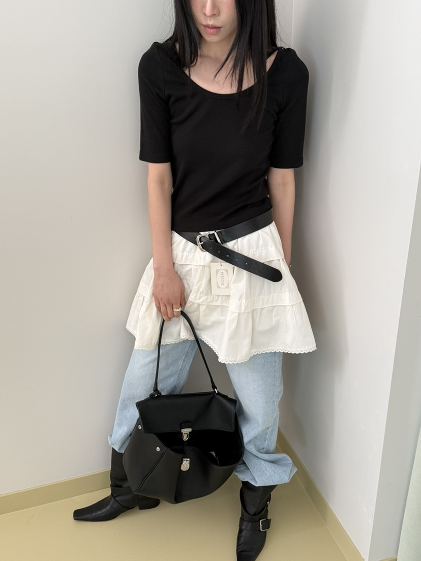 MOVENNE韓國直郵女士新款真品休閑時尚熱賣26春夏職業T恤MOVENNET恤