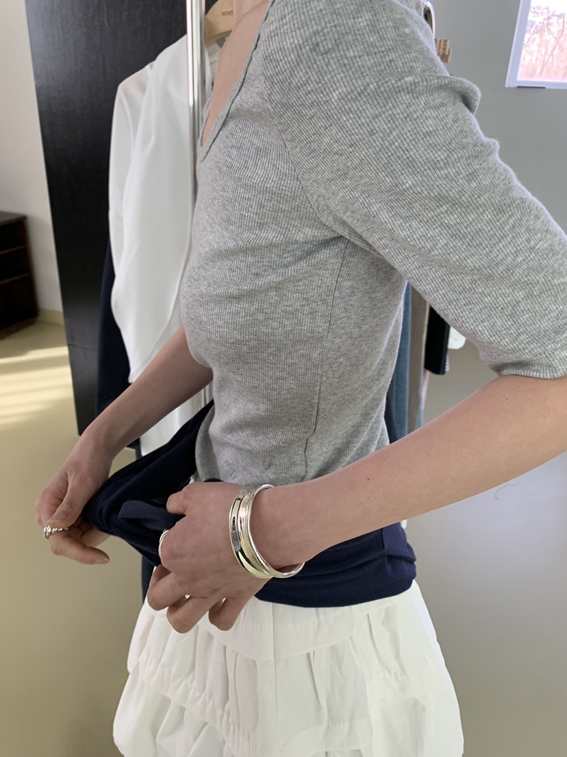 MOVENNE韓國直郵女士新款真品休閑時尚熱賣26春夏職業T恤MOVENNET恤