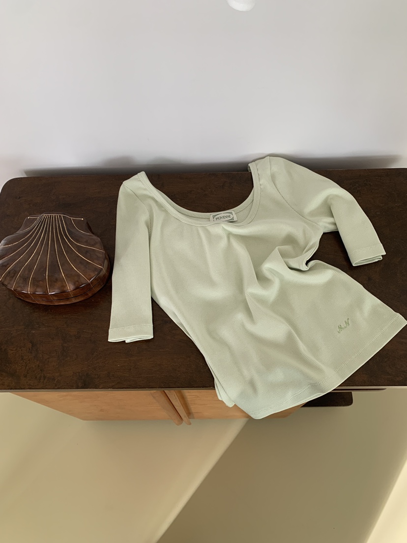 MOVENNE韓國直郵女士新款真品休閑時尚熱賣26春夏職業T恤MOVENNET恤